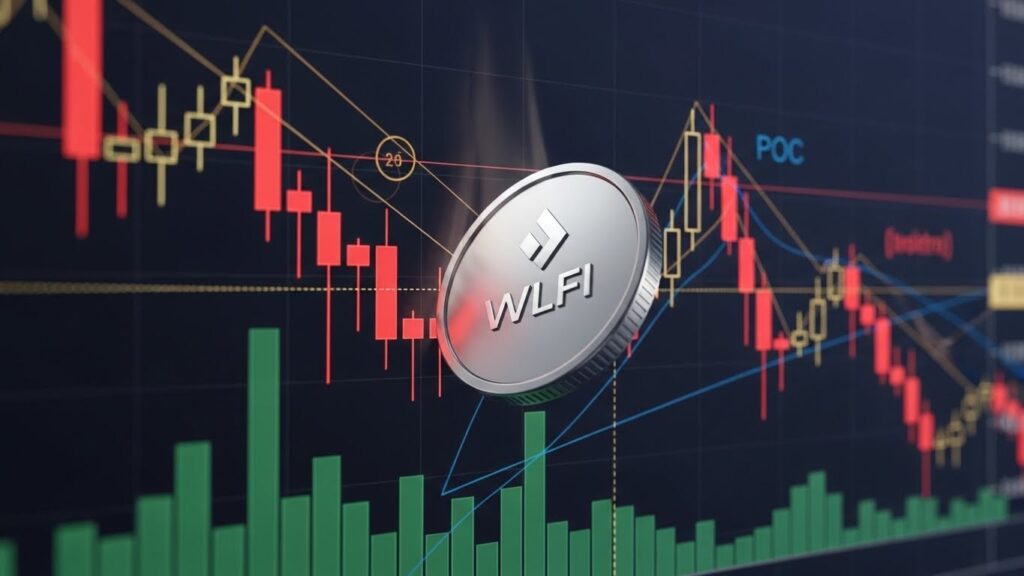 InfoCryptofr   WLFI Risque un Retest Baissier à 013$
