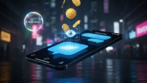 InfoCryptofr   World App  Chat Crypté et Paiements Instantanés