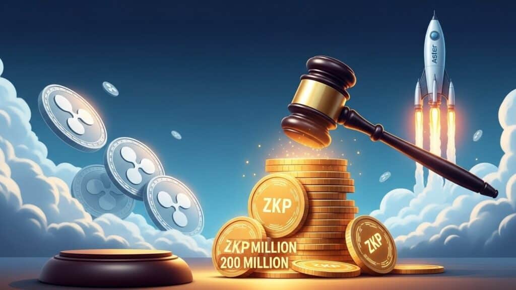 ZKP Auction Domine Marché Crypto XRP en Chute - InfoCrypto.fr InfoCryptofr ZKP Auction Domine Marché Crypto XRP en Chute