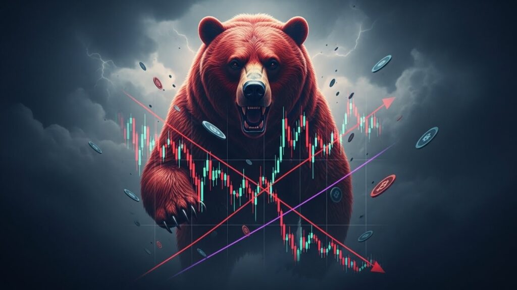 Alerte BTC : Signal Baissier Comme en 2022 - InfoCrypto.fr InfoCryptofr Alerte BTC Signal Baissier Comme en 2022