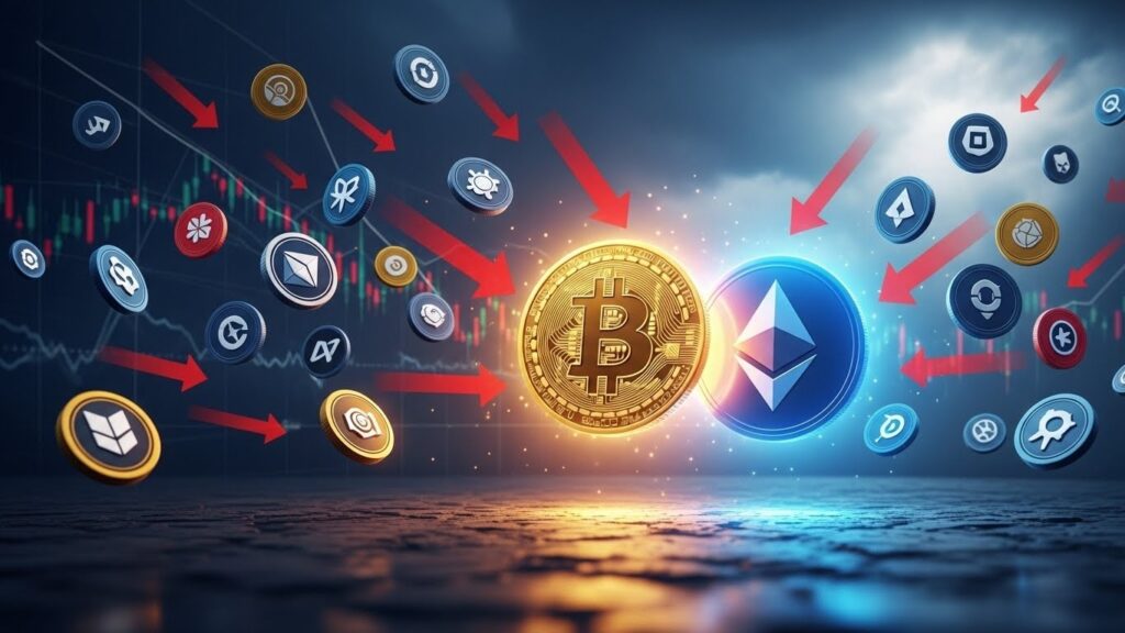 InfoCryptofr   Altcoins en Recul  Retour vers BTC et ETH