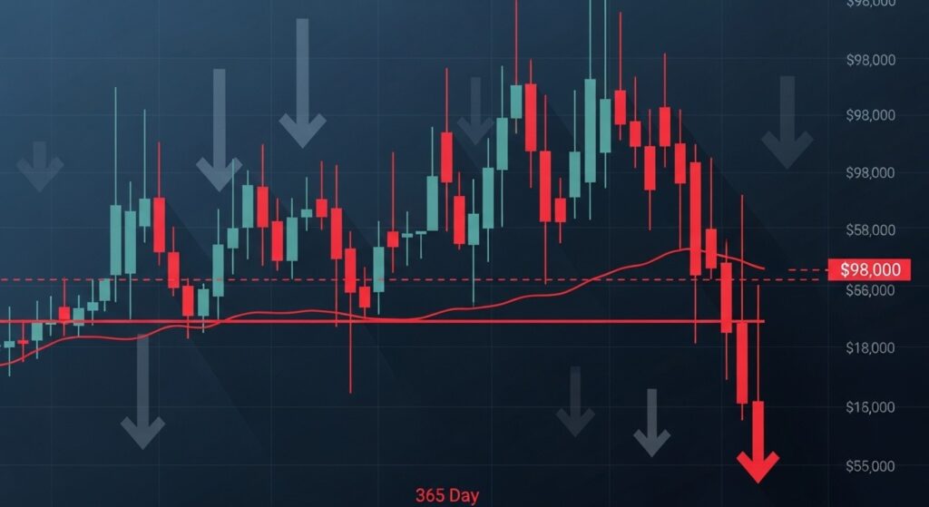 InfoCryptofr   Bear Market BTC  Rejet à 98 000 $ Analyse
