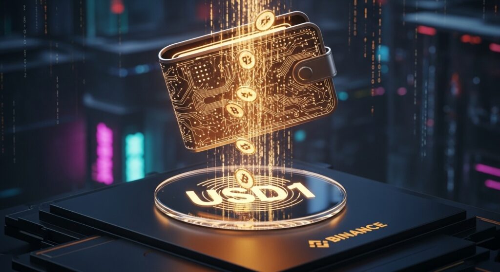 InfoCryptofr   Binance Lance un Airdrop WLFI de 40M$ pour les Holders USD1