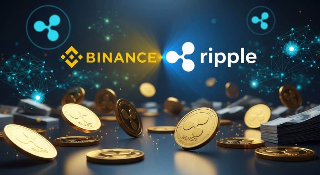 InfoCryptofr   Binance Liste le RLUSD de Ripple Après sa Croissance 2025