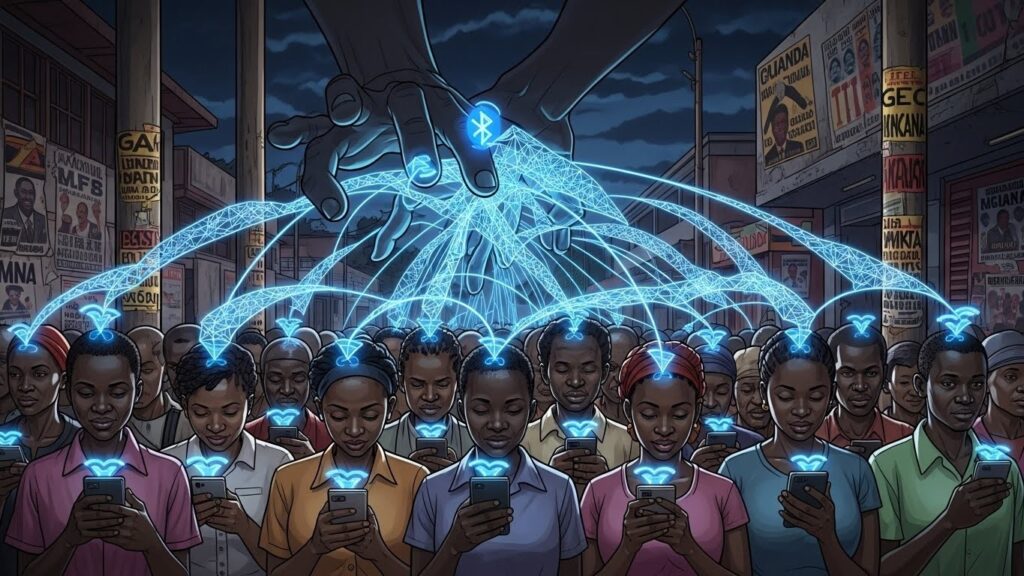 InfoCryptofr   Bitchat Défie lOuganda  Un App Imbloquable 