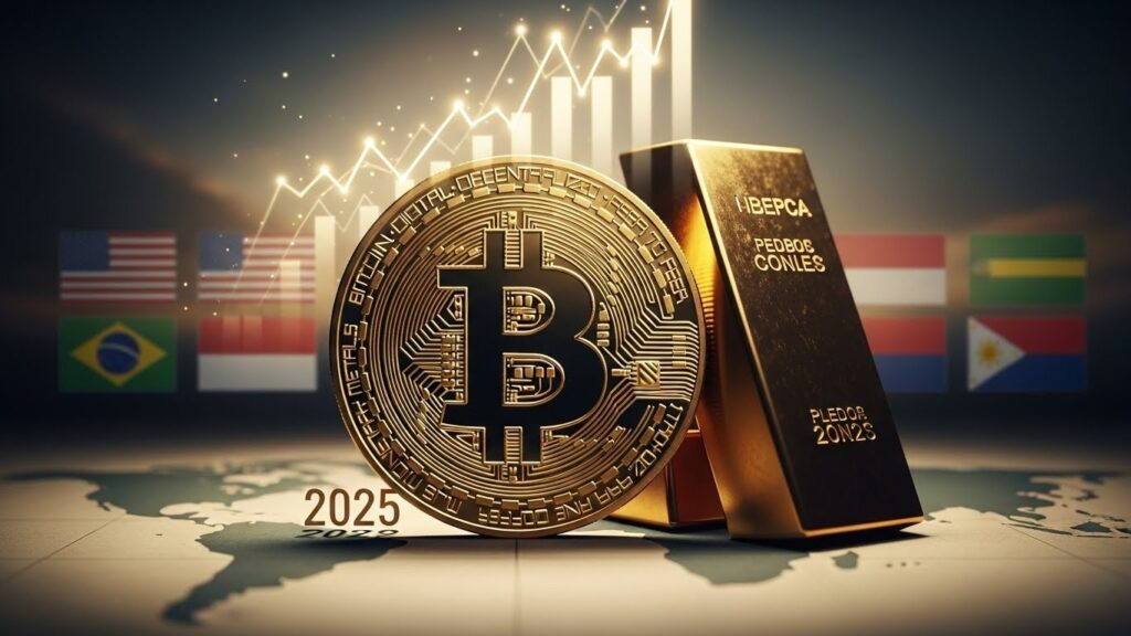 InfoCryptofr   Bitcoin à 124 000 $ et Or à 3 500 $  Rétro 2025