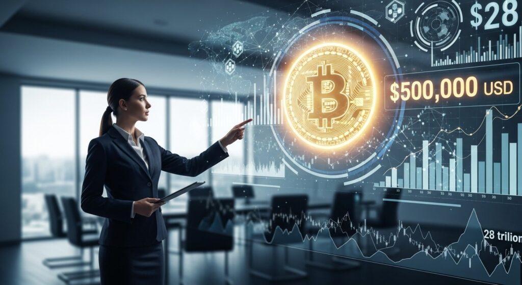 InfoCryptofr   Bitcoin à 500 000 $  La Vision 2030 dArk Invest