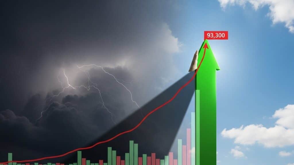 InfoCryptofr   Bitcoin À 93 300 $  Résistance Ou Correction Imminente 