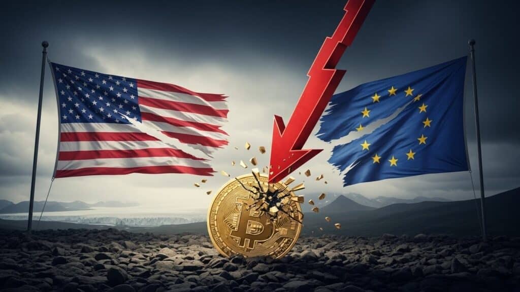 InfoCryptofr   Bitcoin Chute à 92 000 $  Guerre Commerciale USA UE