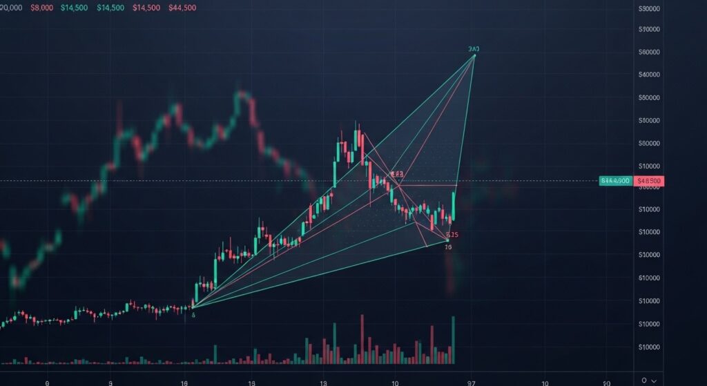 InfoCryptofr   Bitcoin en Triangle  Breakout Imminent 