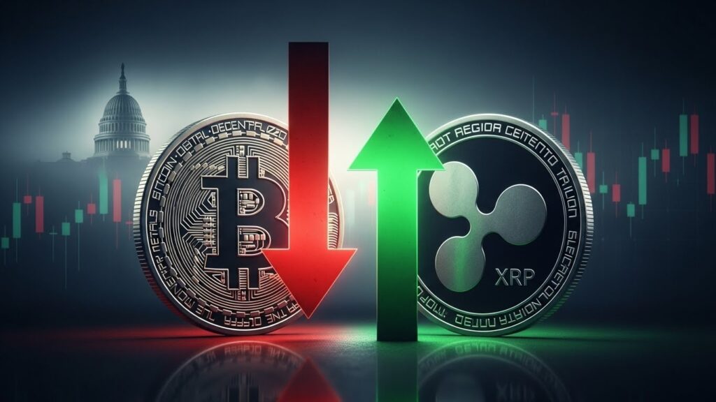 InfoCryptofr   Bitcoin et XRP  Rebond ou Chute Imminente 
