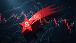 InfoCryptofr   Bitcoin  Étoile Filante Annuelle Bearish