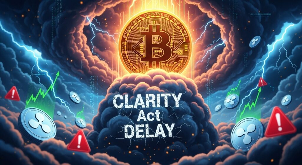 InfoCryptofr   Bitcoin Résiste aux Retards du CLARITY Act