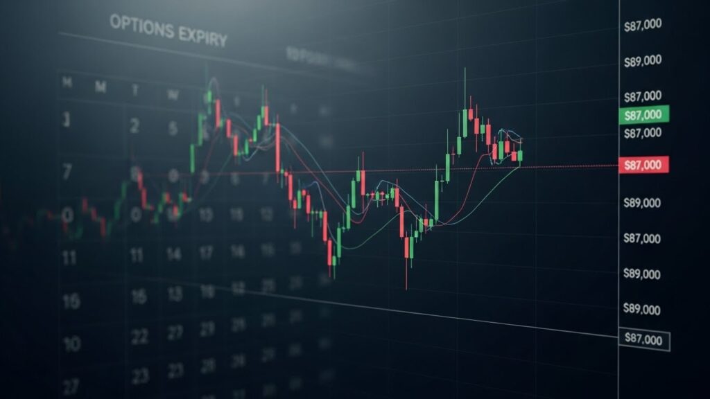InfoCryptofr   Bitcoin Stagne Avant Expiration Options 185 Md$