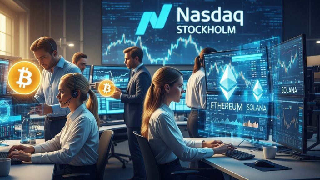 InfoCryptofr   Bitwise Lance 7 ETP Crypto sur Nasdaq Stockholm