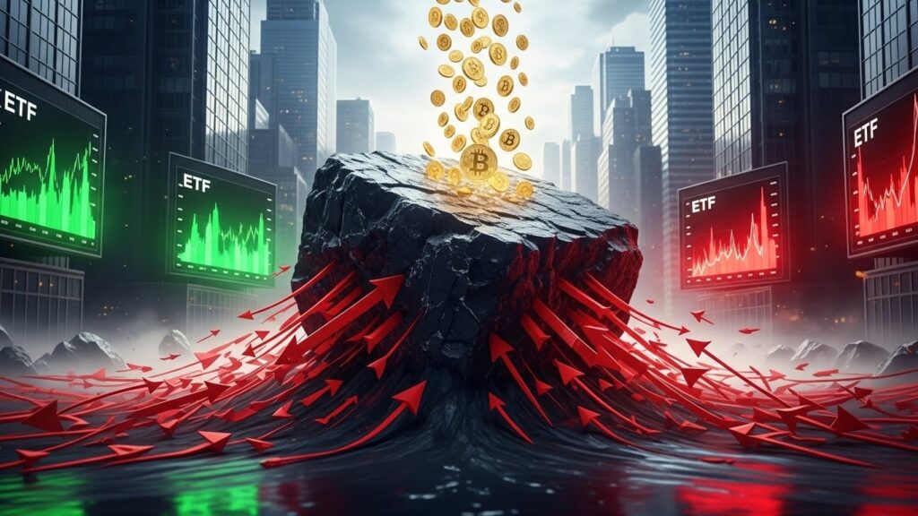 InfoCryptofr   BlackRock Absorbe les Ventes  Premiers Flux Sortants Bitcoin ETF 2026