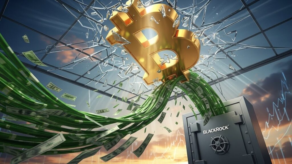 InfoCryptofr   BlackRock ETF Bitcoin  Inflows Record et BTC à 92K