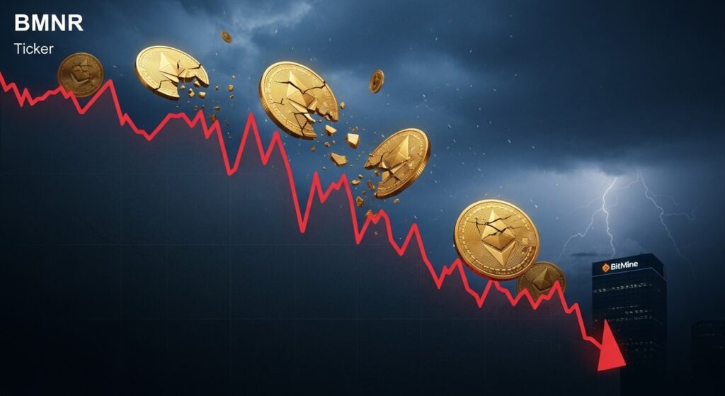 InfoCryptofr   BMNR en Péril  Chute Possible Après Achat Massif dETH