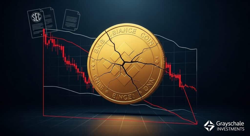 InfoCryptofr   BNB Forme un Pattern Risqué Malgré lETF Grayscale