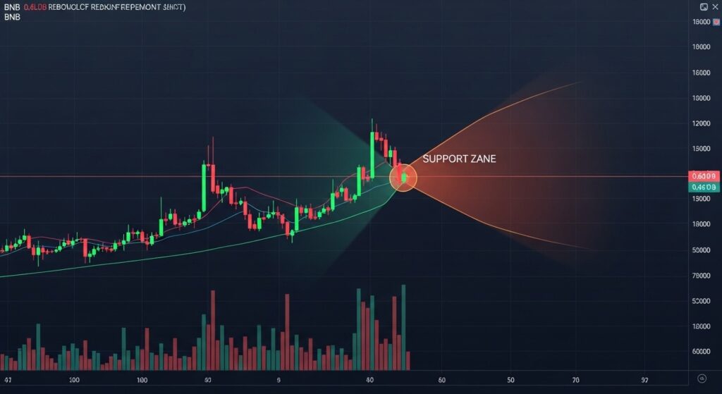 BNB Rebondit sur le Support Fibonacci 0.618 - InfoCrypto.fr InfoCryptofr BNB Rebondit sur le Support Fibonacci 0618
