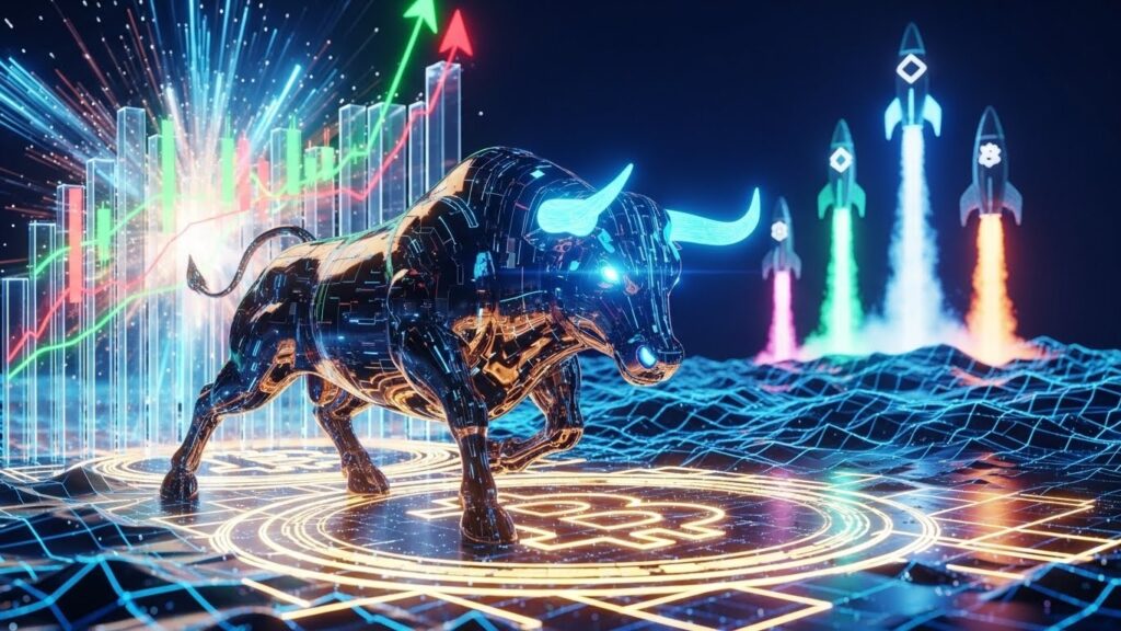 InfoCryptofr   Bull Run 2026  3 Cryptos pour x1000