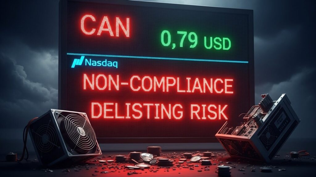 InfoCryptofr   Canaan Menace de Délisting Nasdaq en 2026