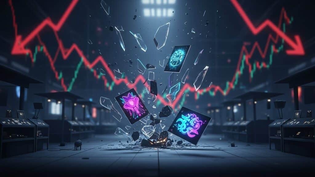 Chute Brutale des Ventes NFT : -28% en Une Semaine - InfoCrypto.fr InfoCryptofr Chute Brutale des Ventes NFT 28 en Une Semaine