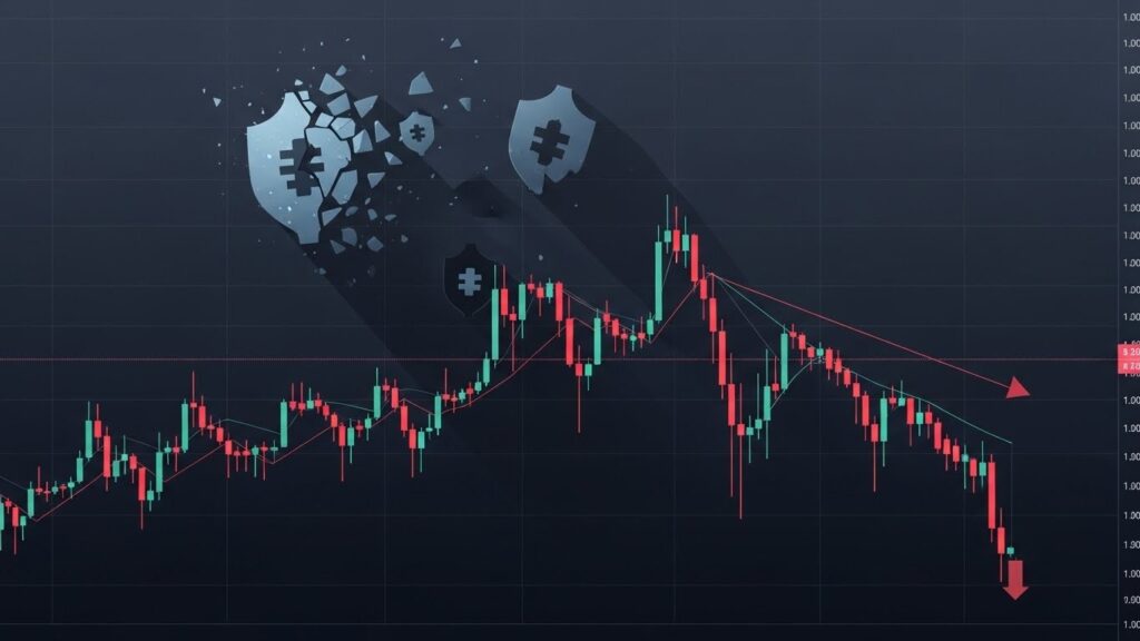 InfoCryptofr   Chute du Zcash Sous Support Clé  Vers 300$ 
