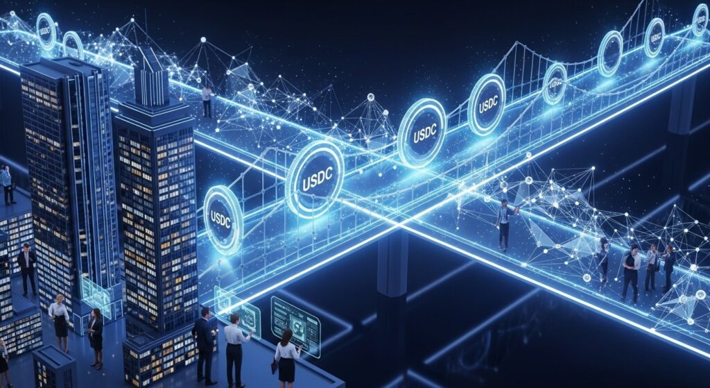 InfoCryptofr   Circle Lance Arc  Adoption Institutionnelle 2026