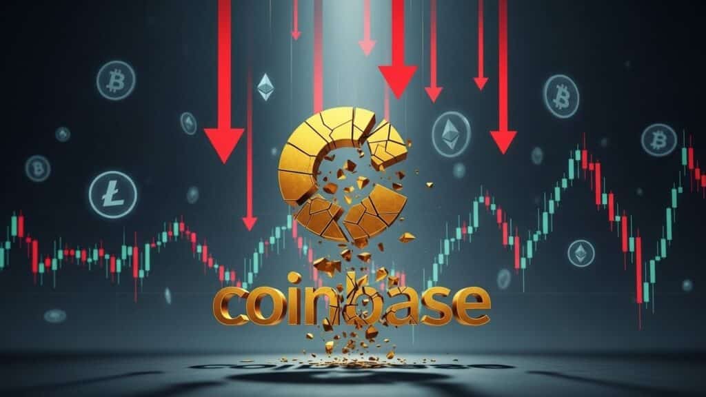 InfoCryptofr   Coinbase en Difficulté Malgré les Prévisions Haussières