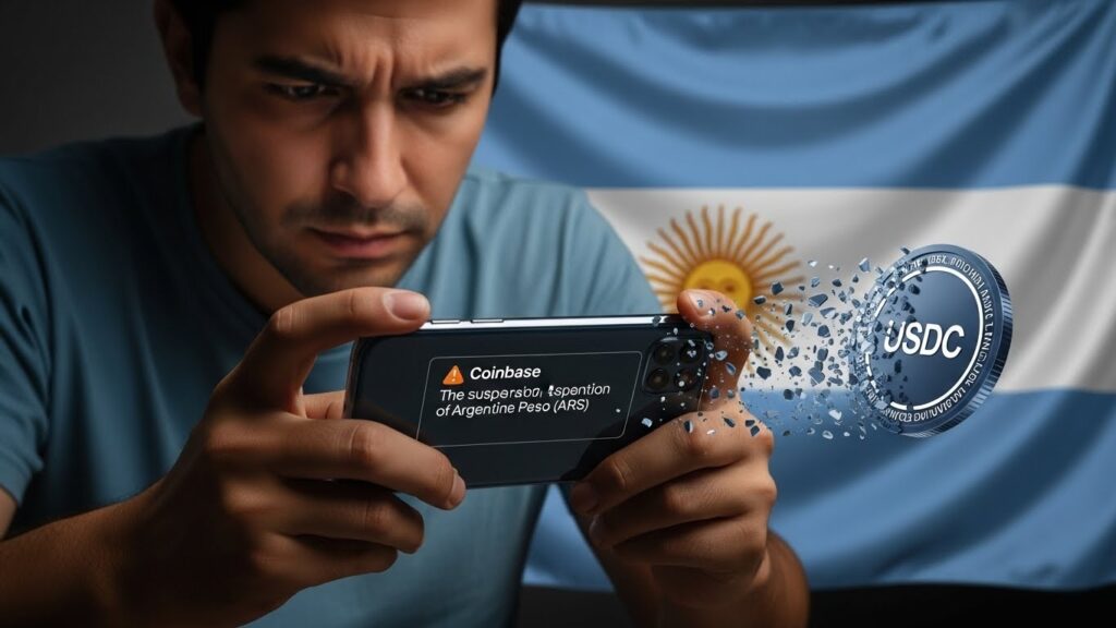 InfoCryptofr   Coinbase Suspend le Peso Argentin en 2026