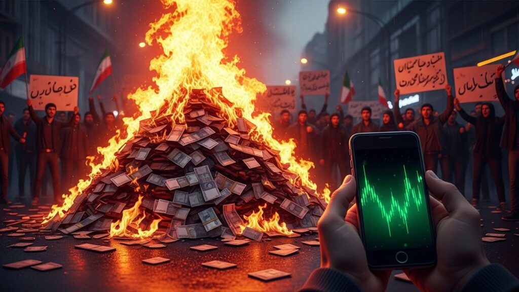 InfoCryptofr   Crise Iran 2026  Effondrement du Rial et Bitcoin Refuge