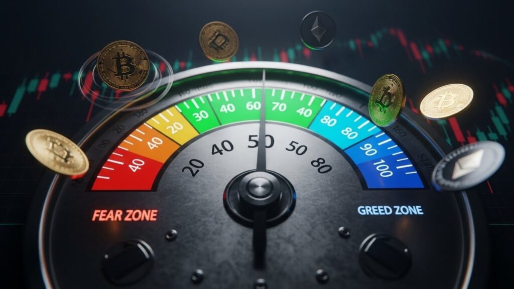 InfoCryptofr   Crypto Fear  Greed Index Repasse au Vert