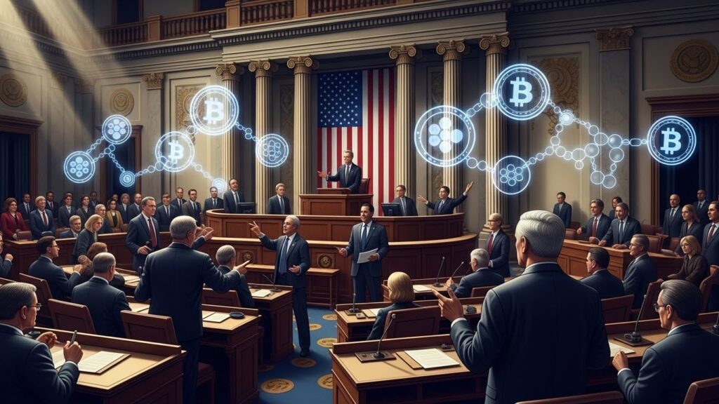 InfoCryptofr   Crypto USA  Sénat Prêt à Voter Loi Majeure