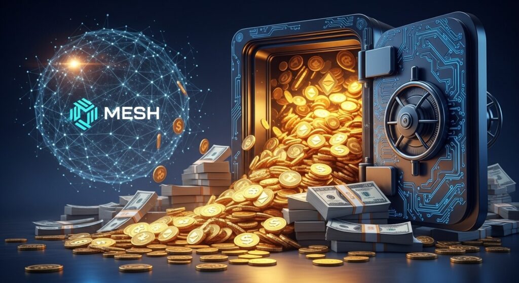 InfoCryptofr   Crypto VC  244 M$ levés Mesh en tête
