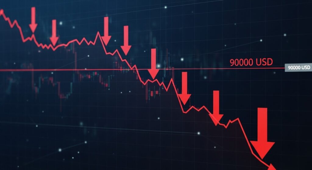 InfoCryptofr   Danger pour Bitcoin sous 90 000 $  26 Janvier