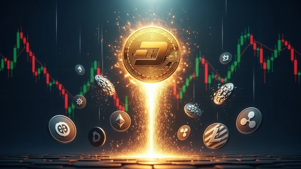 InfoCryptofr   Dash Explose de 120  Altcoins Fragiles