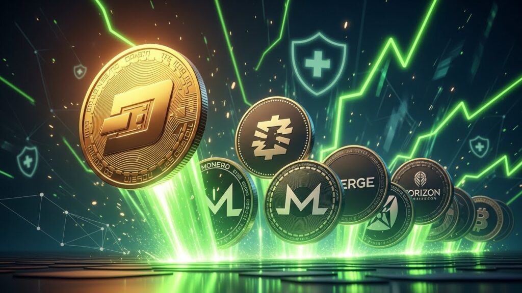 InfoCryptofr   Dash mène le rallye des privacy coins