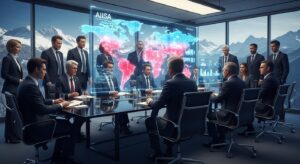 InfoCryptofr   Davos 2026  USA IA et Futur du Business