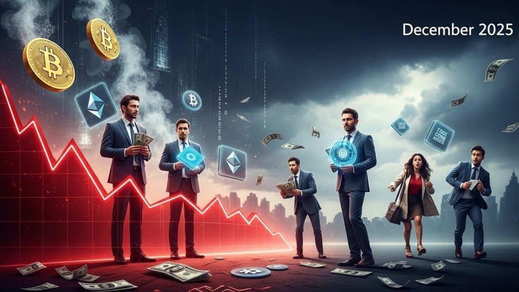 Décembre 2025 : Le Krach Crypto de 910 Milliards Révèle les Pros - InfoCrypto.fr InfoCryptofr Décembre 2025 Le Krach Crypto de 910 Milliards Révèle les Pros