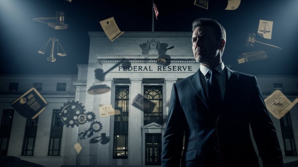 InfoCryptofr   DOJ enquête sur Jerome Powell  Choc au cœur de la Fed