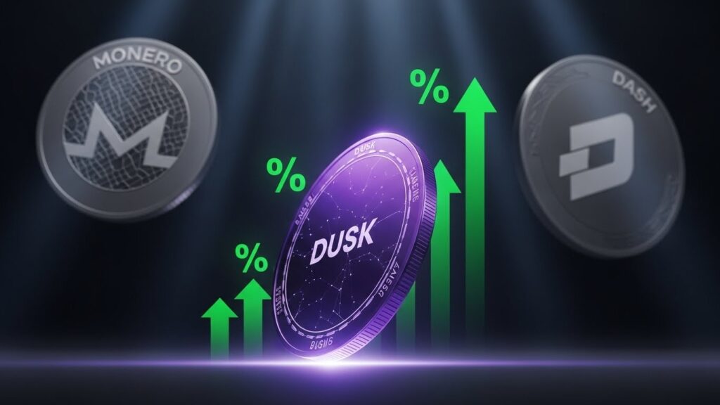 InfoCryptofr   Dusk explose de 40  la rotation vers la privacy conforme