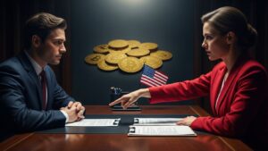 InfoCryptofr   Elizabeth Warren bloque WLFI et Trump