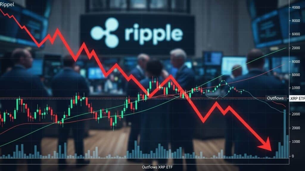 InfoCryptofr   ETF XRP  Premières Sorties Nettes de 41 Millions