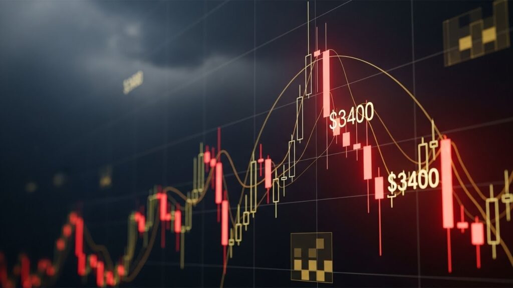 InfoCryptofr   Ethereum à 3400 $  Cassure ou Retour en Arrière 
