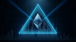 InfoCryptofr   Ethereum  Breakout Imminent dans le Triangle 