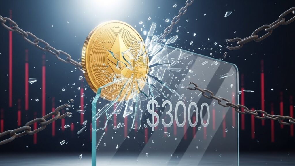 InfoCryptofr   Ethereum Dépassé 3000$  Breakout Fragile 