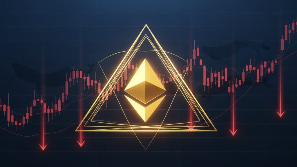Ethereum en Triangle Symétrique : Vers un Crash ? - InfoCrypto.fr InfoCryptofr Ethereum en Triangle Symétrique Vers un Crash