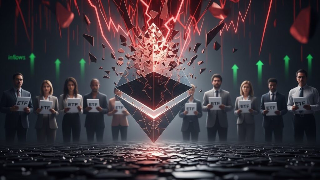 Ethereum ETFs Perd 18% : Chute du Prix ETH - InfoCrypto.fr InfoCryptofr Ethereum ETFs Perd 18 Chute du Prix ETH