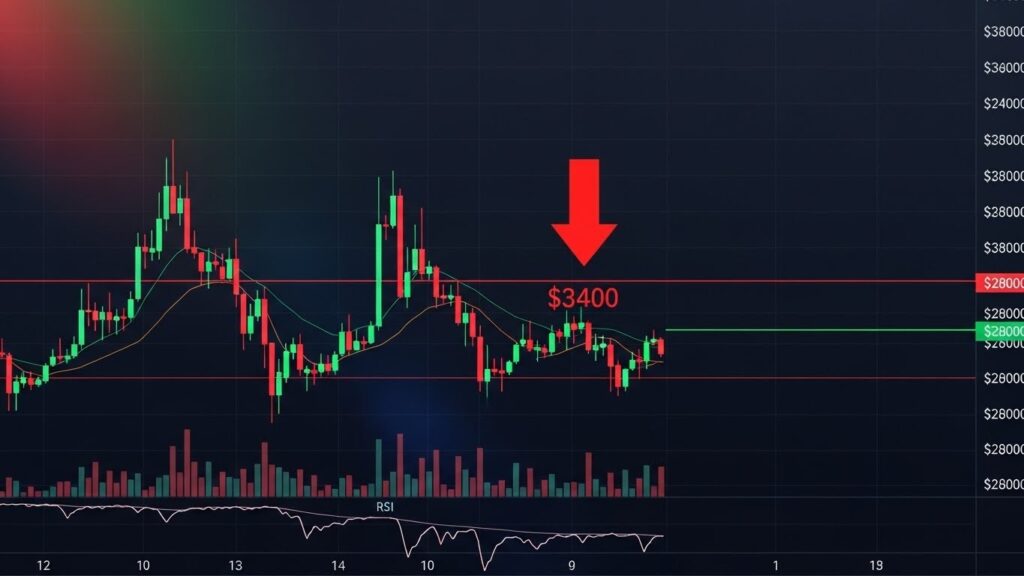 InfoCryptofr   Ethereum Va t il Topper  Divergence Baissière
